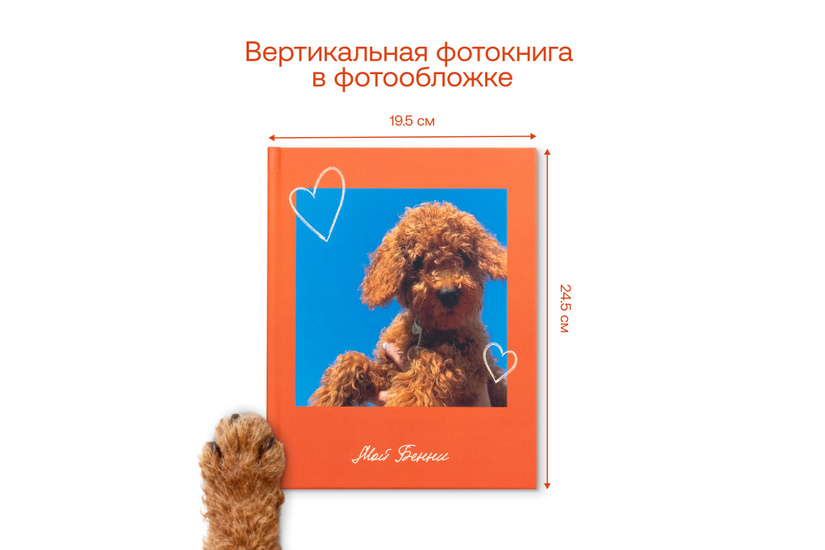 Фотокнига о питомце «Петбук»