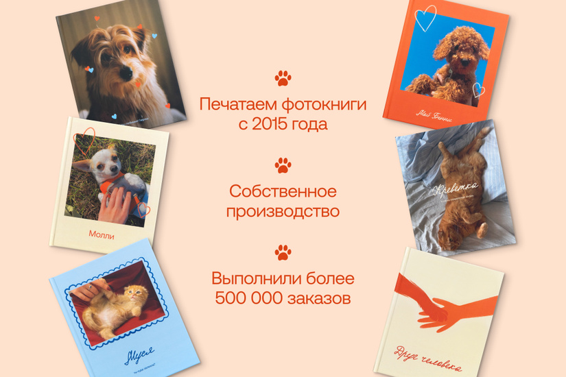 Фотокнига о питомце «Петбук»